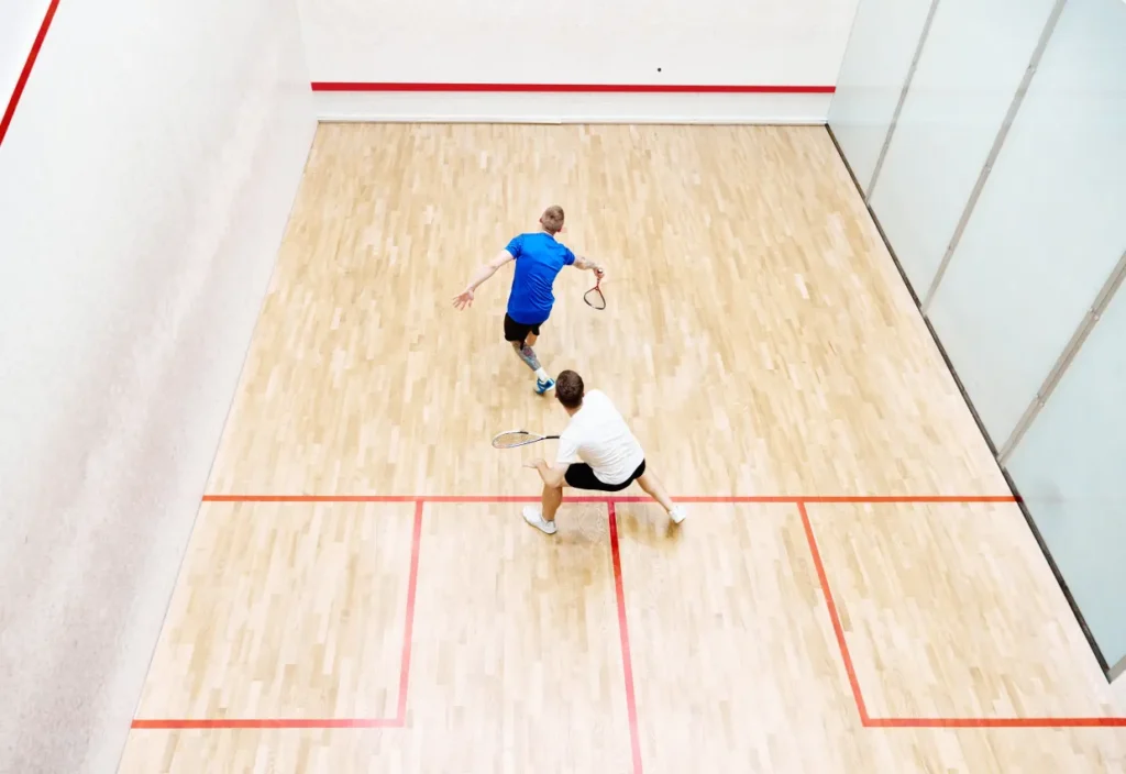 squash let und stroke regeln